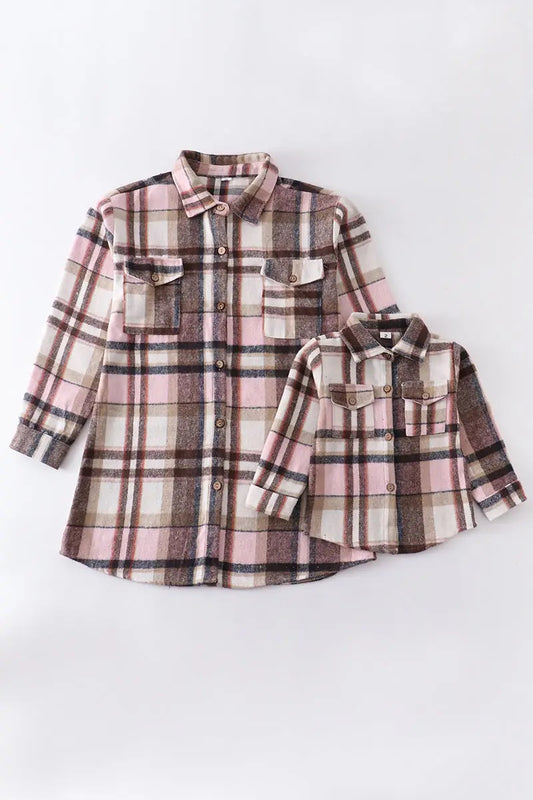 MOMMY & ME ADULT BUTTON DOWN SHIRT